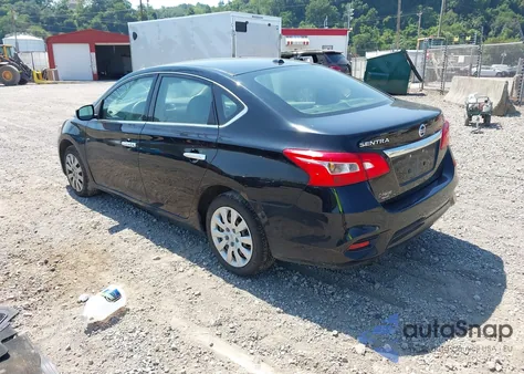 2017 Nissan Sentra Sv from USA, damaged, VIN 3N1AB7AP5HL704389